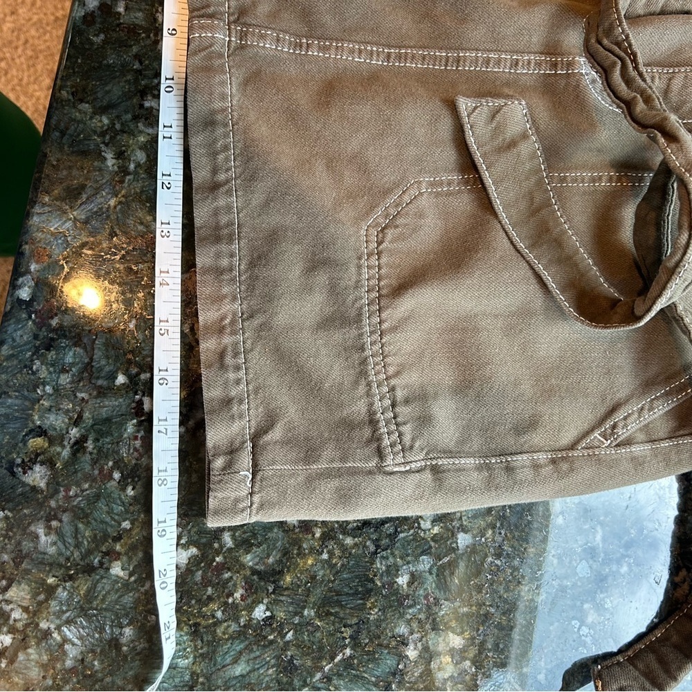 Free People Splendor in the Grass Paper Bag Waist Skirt. Utility. Gorpcore. EUC - Picture 10 of 11